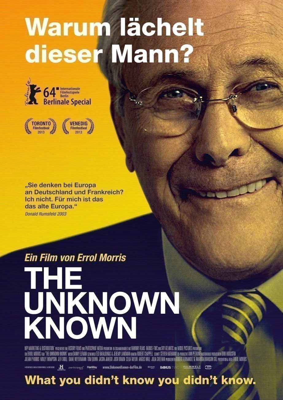 The Unknown Known - Plakat