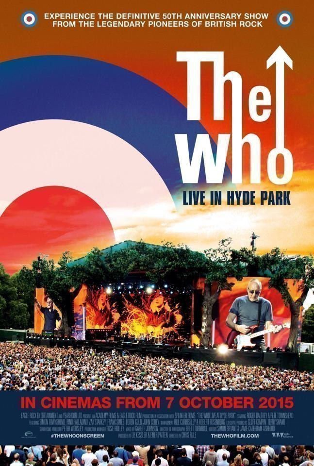 The Who- Live In Hyde Park - Poster