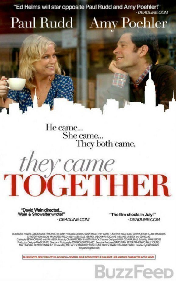 They Came Together - Poster