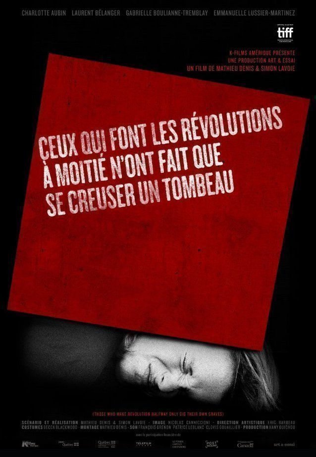 those who make revolution halfway only dig their own graves - Poster