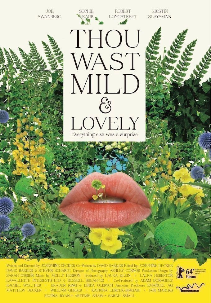 Thou Wast Mild and Lovely - Plakat