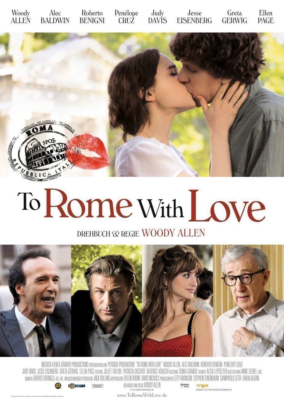 To Rome with Love - Plakat
