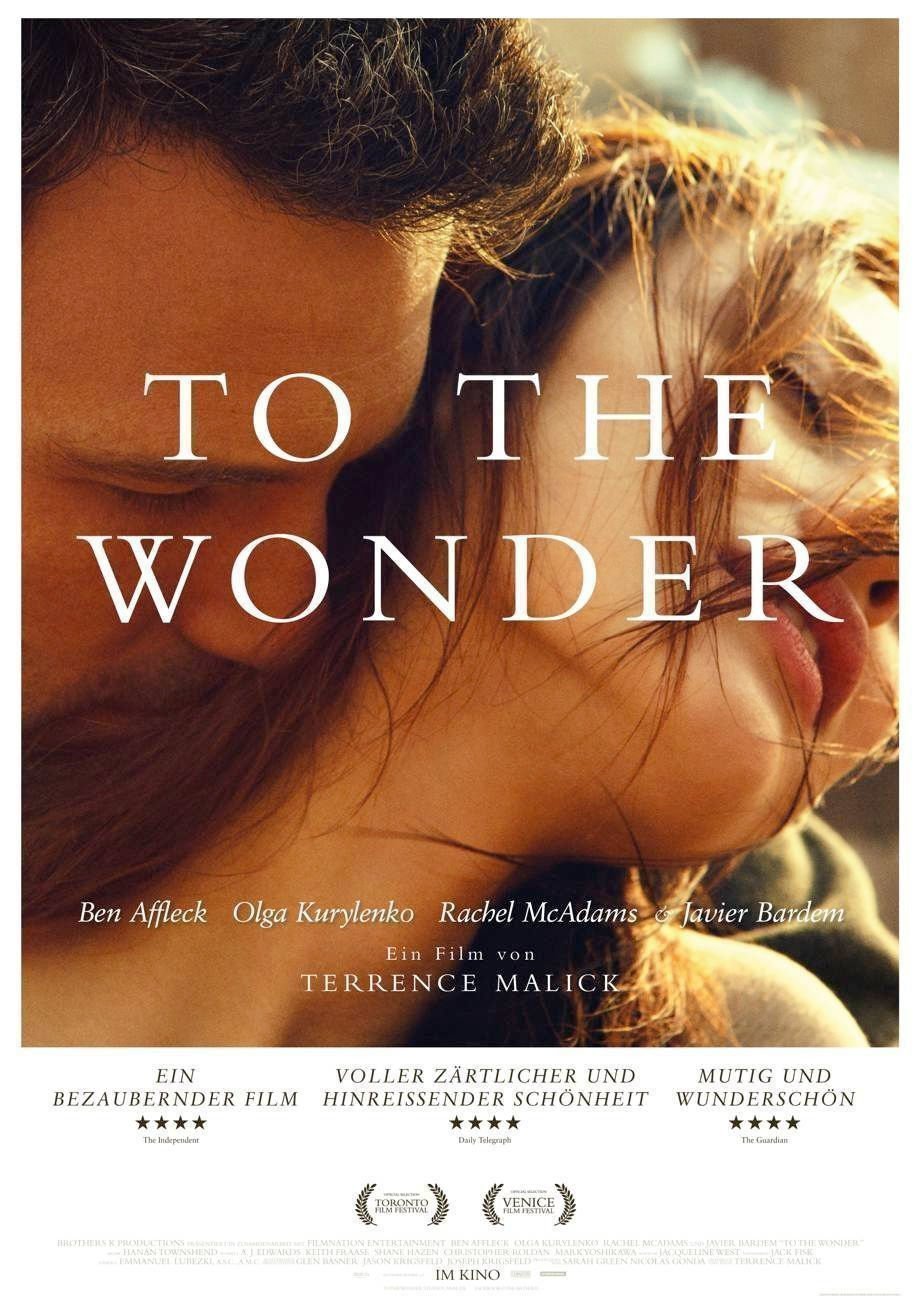 To The Wonder - Plakat