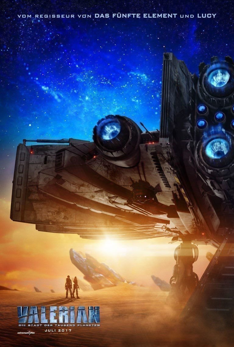Valerian - Die Stadt der tausend Planeten - Poster