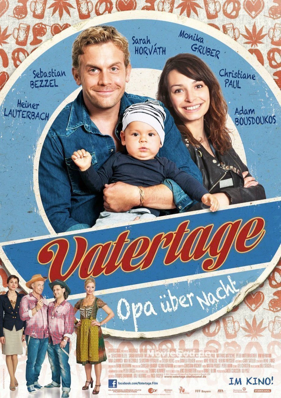 Vatertage Opa ueber Nacht - Plakat