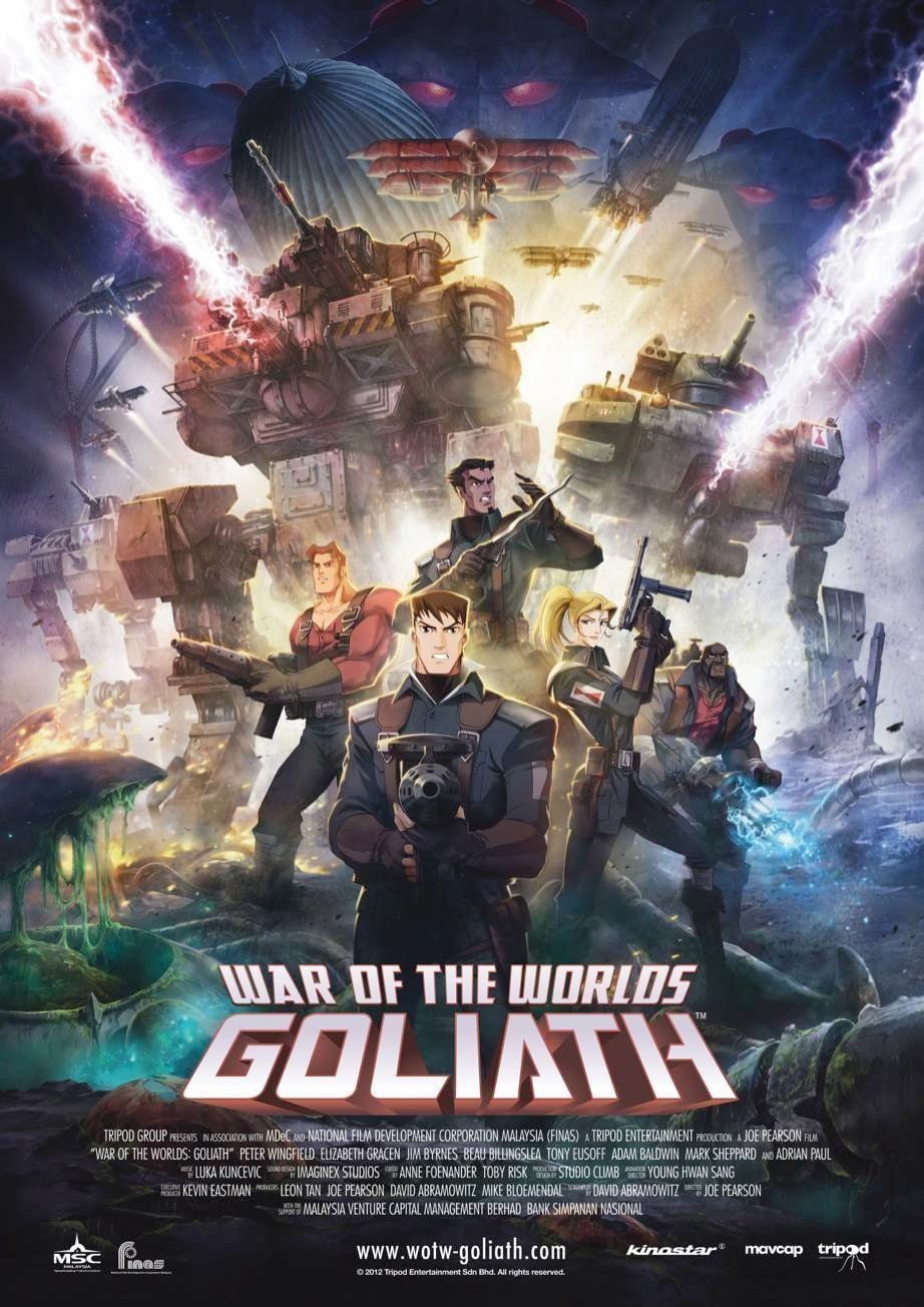 War of the Worlds Goliath - Plakat