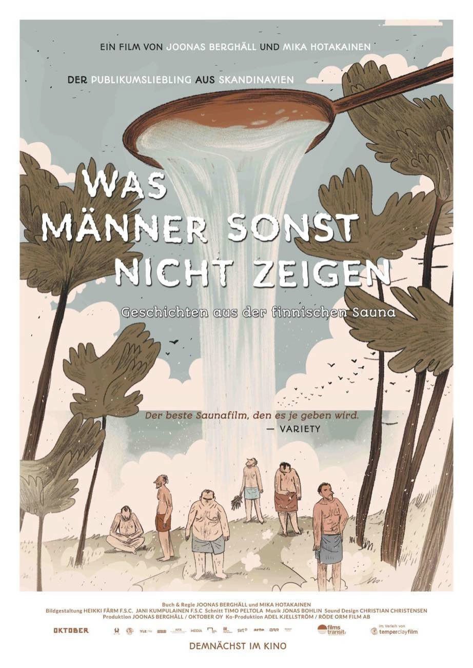 Was Ma  nner sonst nicht zeigen - Plakat