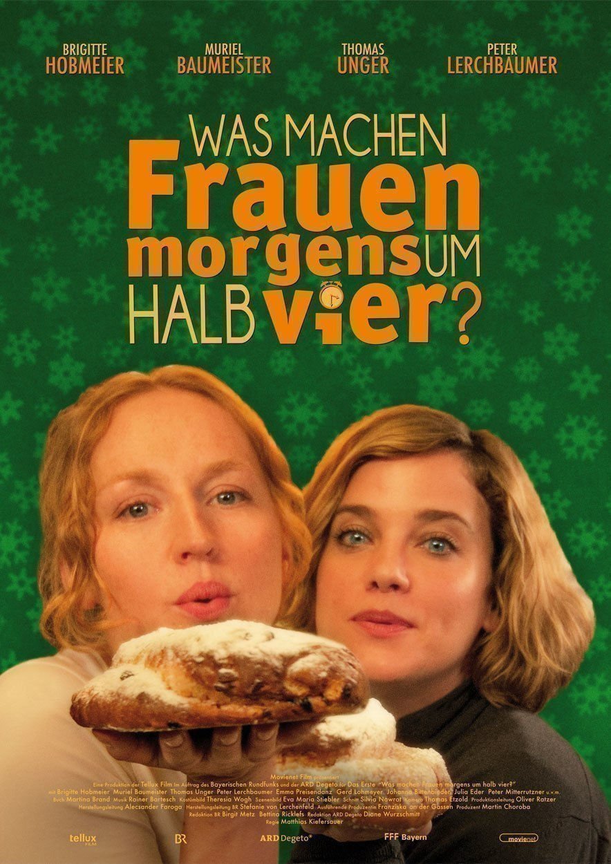 Was machen Frauen morgens um halb vier - Plakat