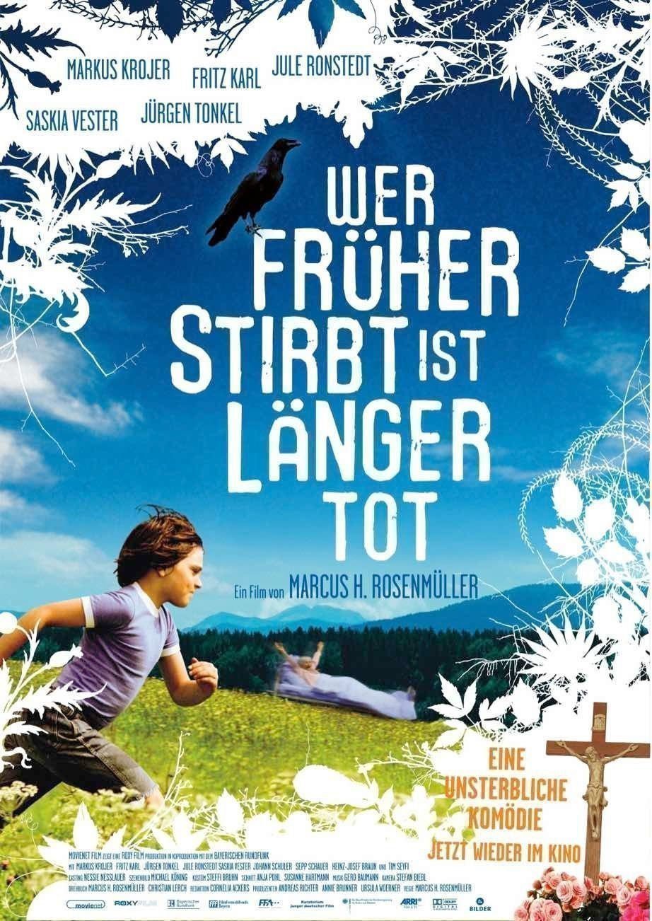 Wer fru  her stirbt ist la  nger tot - Plakat
