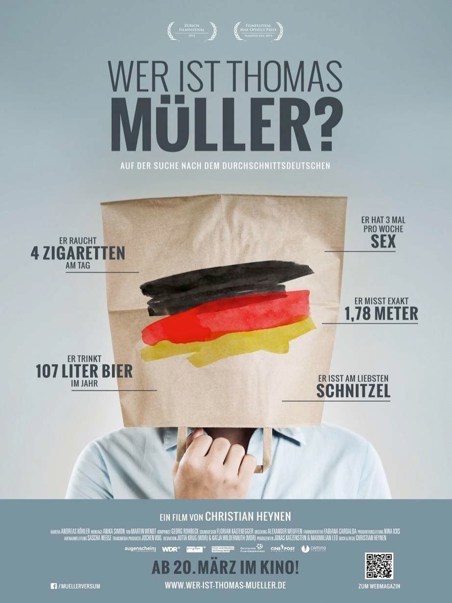 Wer ist Thomas Mueller - Plakat
