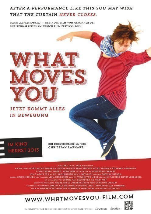 What moves you - Plakat