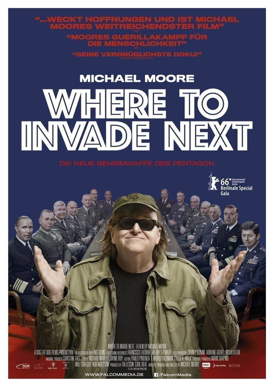 Where to Invade Next - Plakat