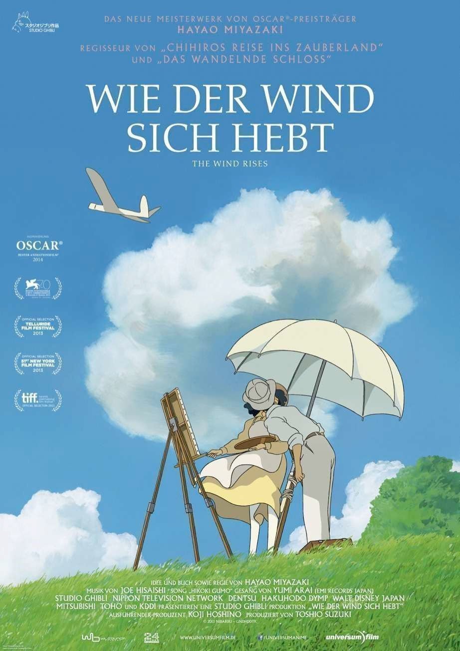 Wie der Wind sich hebt - Plakat