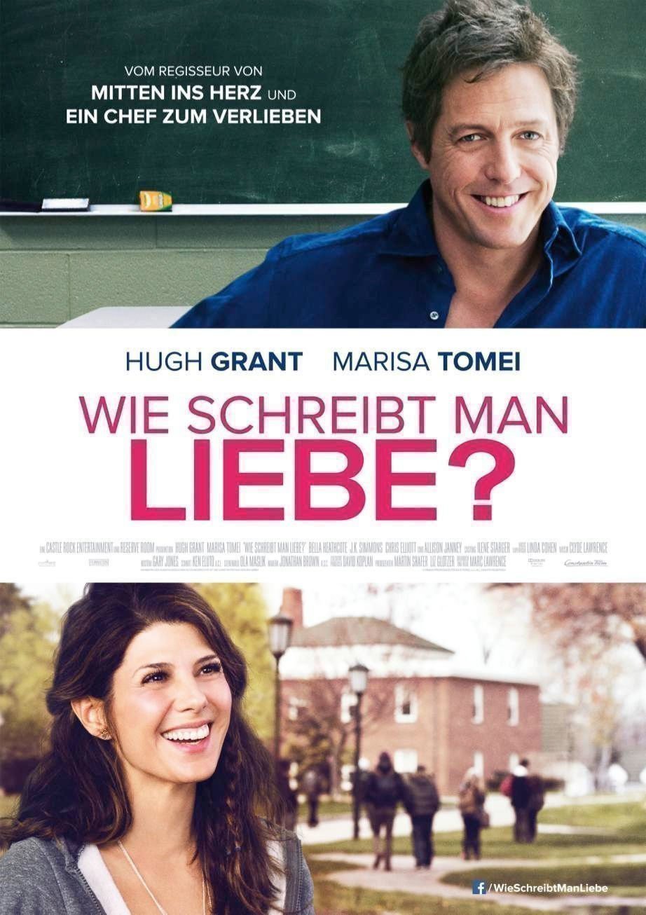 Wie schreibt man Liebe - Plakat