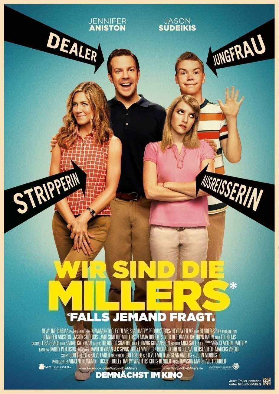Wir sind die Millers - Plakat