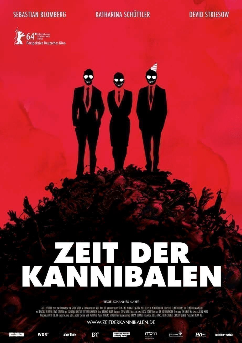 Zeit der Kannibalen - Plakat