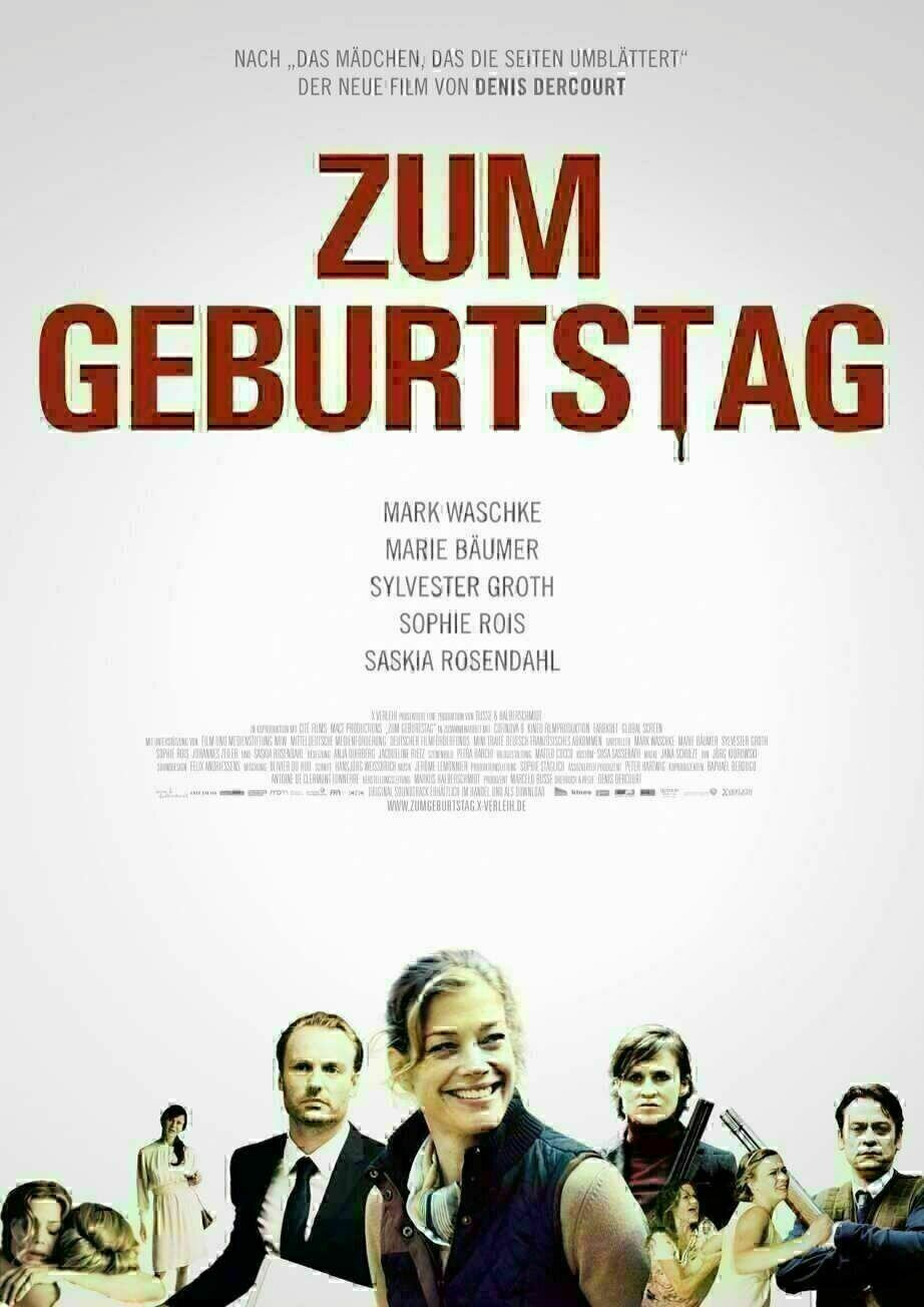 Zum Geburtstag - Plakat